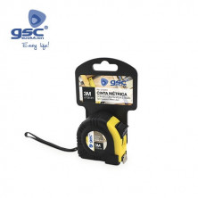 Flexómetro 16mm 3 metros con recubierta Goma e Iman GSC C12/120