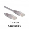 Cable Ethernet UTP flexible 1 metro Cat. 6 Blíster AVALVA