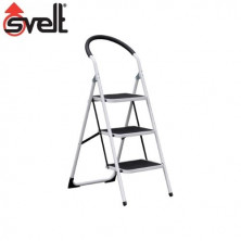 Taburete hierro peldaño ancho barandilla 3 peldaños modelo BRAVO SVELT