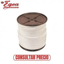 Goma Nylon 6mm Blanco Rollo 200m EGEA