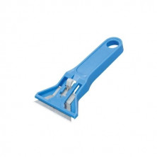 Rasqueta de plástico con cuchilla acero + 2 recambios GSC C12/144