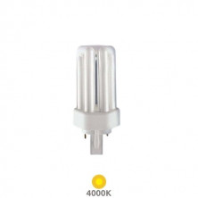 Bombilla Bajo Consumo PLC GX24d-3 2 Pins 26w 4000K 1800Lm 138x45mm GEMINI T CLAR C10