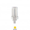 Bombilla Bajo Consumo PLC GX24d-3 2 Pins 26w 4000K 1800Lm 138x45mm GEMINI T CLAR C10