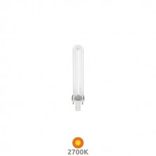 Bombilla Bajo Consumo PLS G23 2 Pins 7w 2700K 450Lm 137x31mm GEMINI S CLAR C10/50