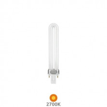 Bombilla Bajo Consumo PLS G23 2 Pins 11w 2700K 875Lm 235x31mm GEMINI S CLAR C10/50