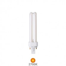 Bombilla Bajo Consumo PLC G24d-2 2 Pins 18w 2700K 1200Lm 153x35mm GEMINI D CLAR C25