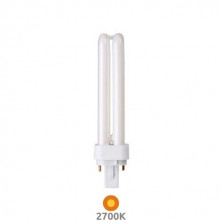 Bombilla Bajo Consumo PLC G24d-3 2 Pins 26w 2700K 1800Lm 172x35mm GEMINI D CLAR C10