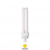 Bombilla Bajo Consumo PLC G24d-3 2 Pins 26w 4000K 1800Lm 172x35mm GEMINI D CLAR C25