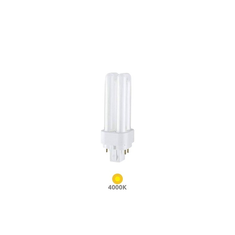 Bombilla Bajo Consumo PLC G24q-3 4 Pins 26w 4000K 1800Lm 167x35mm GEMINI D/E CLAR C25
