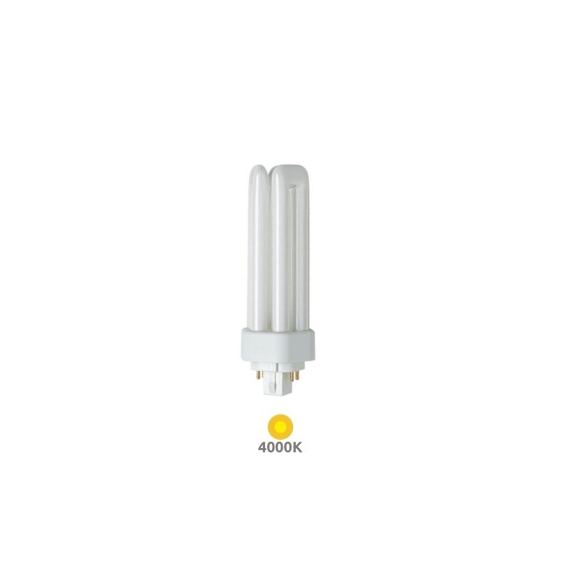 Bombilla Bajo Consumo PLC GX24q-3 4 Pins 32w 4000K 2400Lm 144x45mm GEMINI T/E CLAR C10