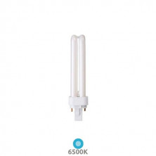 Bombilla Bajo Consumo PLC G24d-2 2 Pins 13w 6500K 1200Lm 138x35mm GEMINI D CLAR C10