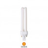 Bombilla Bajo Consumo PLC G24d-3 2 Pins 26w 3000K 1800Lm 172x35mm GEMINI D CLAR C10