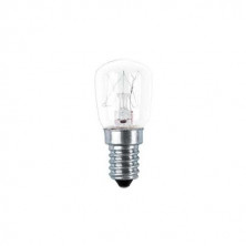 Bombilla E14 Pebetera Incandescente 15w 26x54mm 220V CLAR C50