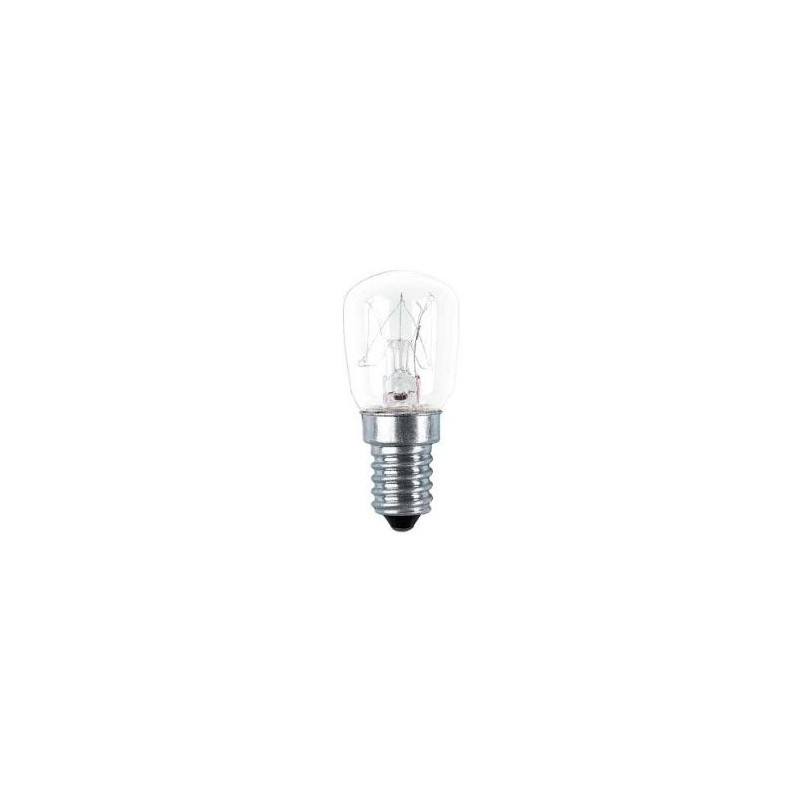 Bombilla E14 Pebetera Incandescente 15w 26x54mm 220V CLAR C50