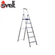 Escalera ALUMINIO doméstica 4 peldaños  HOME SVELT
