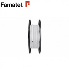 Cable coaxial TV Television Blanco 300m (metradas y con EAN) Bobina FAMATEL C1