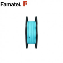 Cable unipolar flexible 1x1,5mm Azul (metradas y con EAN) Bobina 200m FAMATEL