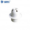 Portalámpara E27 Termoplástico Semirosacado con arandela Blanco GSC C10/400