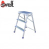 Taburete aluminio plataforma 3 peldaños modelo CICO SVELT