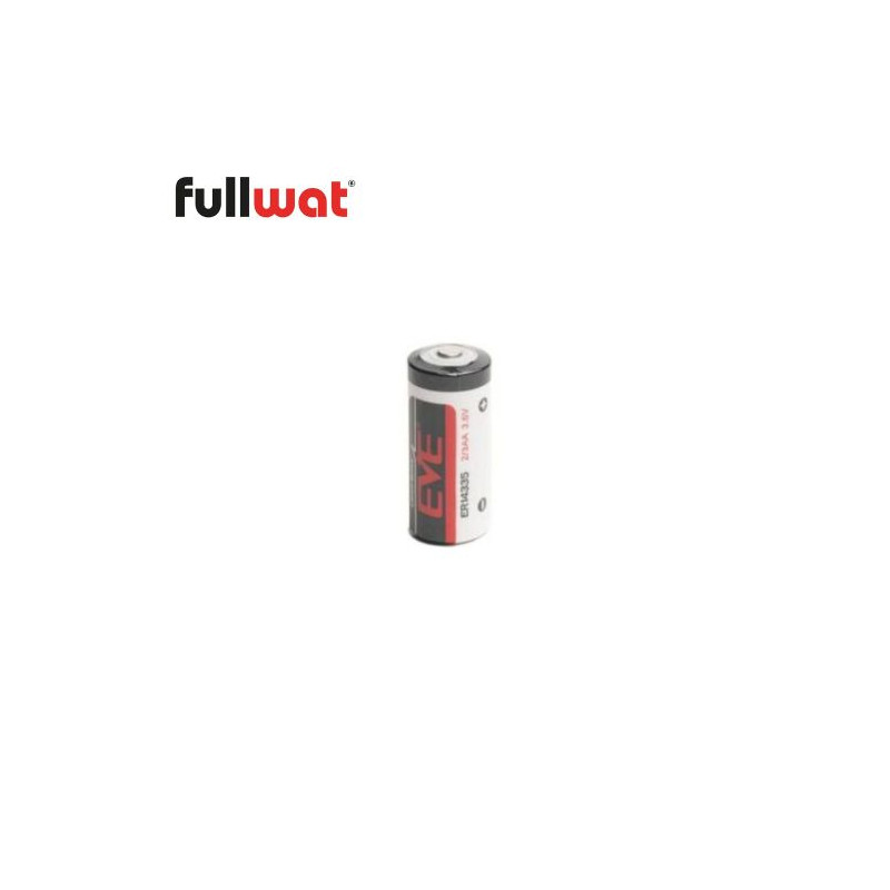 Pila Litio 2/3 AA 3v 1100 mAh Alta capacidad FULLWAT