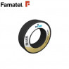 Cable unipolar flexible 1x1,5mm Negro Rollo 100m FAMATEL