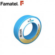 Cable unipolar flexible 1x2,5mm Azul Rollo 5m FAMATEL