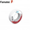 Cable manguera redonda 2x1,5mm Blanco Rollo 5m FAMATEL