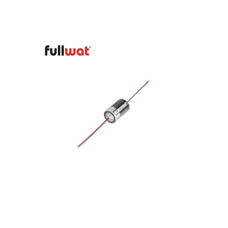 Pila Litio 1/2 AA 3,6v con terminal axial FULLWAT