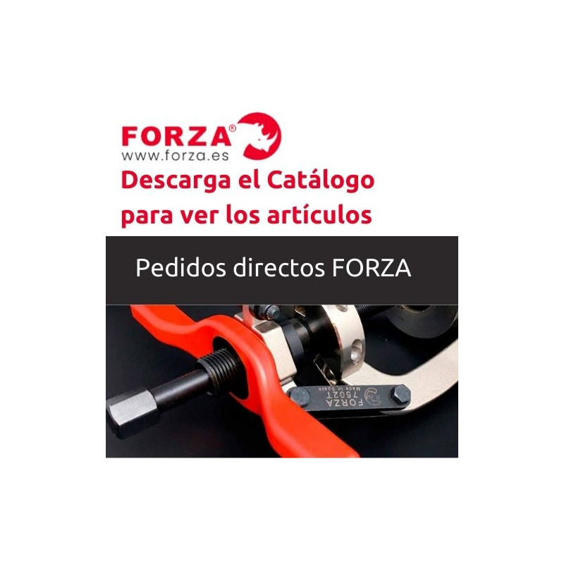 Pedidos directos a FORZA, consulta con tu comercial condiciones de compra