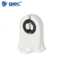 Portalámpara G13 para tubos T8 Blanco GSC C100/1000
