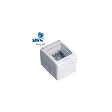 Mecanismo estanco Caja 2 modulos con tapa IP55 ÚLTIMAS UNIDADES