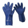Guantes PVC Azul Interior confortable sin costura Talla 10