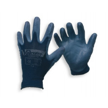 Guantes NYLON Azul Impregnado de Poliuretano Talla 6 FAHERMA