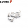 Grapillones para cable redondo 2x2,5mm (En bolsas de 50 unidades) FAMATEL C20
