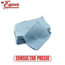 Bayeta de punto Azul 40x30cm 60% algodón Precio Pack 12 uds  625gr EGEA