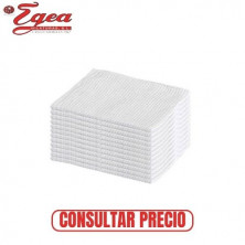 Bayeta de punto Blanco 40x30cm 60% algodón Precio Pack 12 uds  625gr EGEA