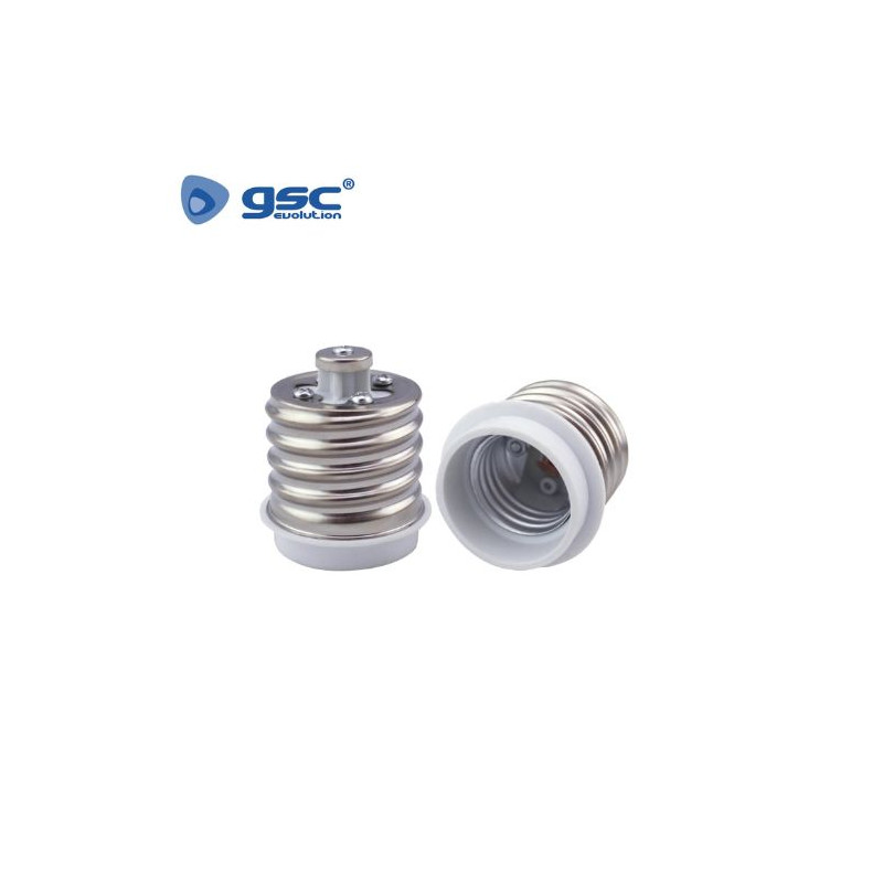 Portalámpara Conversor E40 Macho a E27 Hembra GSC C25/500