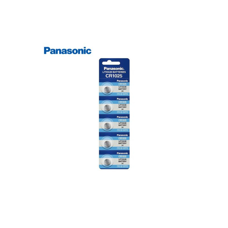 Pila Litio CR1025 3v el precio es por unidad PANASONIC