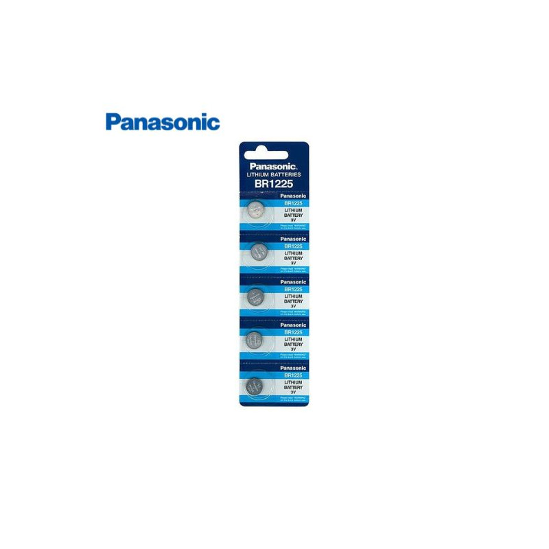 Pila Litio CR1225 3v el precio es por unidad PANASONIC UUS