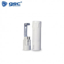 Portalámpara E14 Vela lágrima 85mm Blanco GSC C50/500