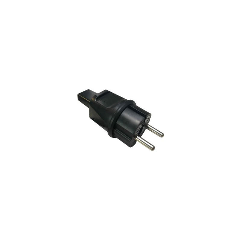 Clavija bipolar de goma para cable plano de feria IP44 HALOTEC