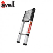 Escalera ALUMINIO telescópica 3m 9 peldaños TELESTEPS ECO SVELT