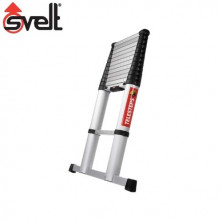 Escalera ALUMINIO telescópica 3,80m 12 peldaños TELESTEPS ECO SVELT