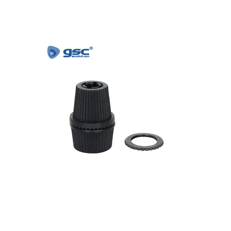 Cierre del Cable para portalámpara floron Negro GSC C10/300