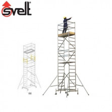 Andamio módulo D2 de 0,60m de aluminio MILLENIUM automático SVELT