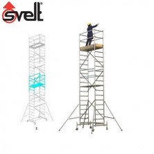 Andamio módulo E de 1,50m de aluminio MILLENIUM / ROLLER automático SVELT