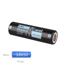 Pila Litio 18650 3.6v 2600 mAh con teton