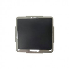 Mecanismo de empotrar Serie GAMMA Conmutador 10A-220V Negro GSC