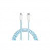 Cable USB Tipo C a conector Lightning de nylon trenzado 1,5 metros Azul GSC