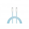 Cable USB Tipo C a USB Tipo C de nylon trenzado 1,5 metros Azul GSC